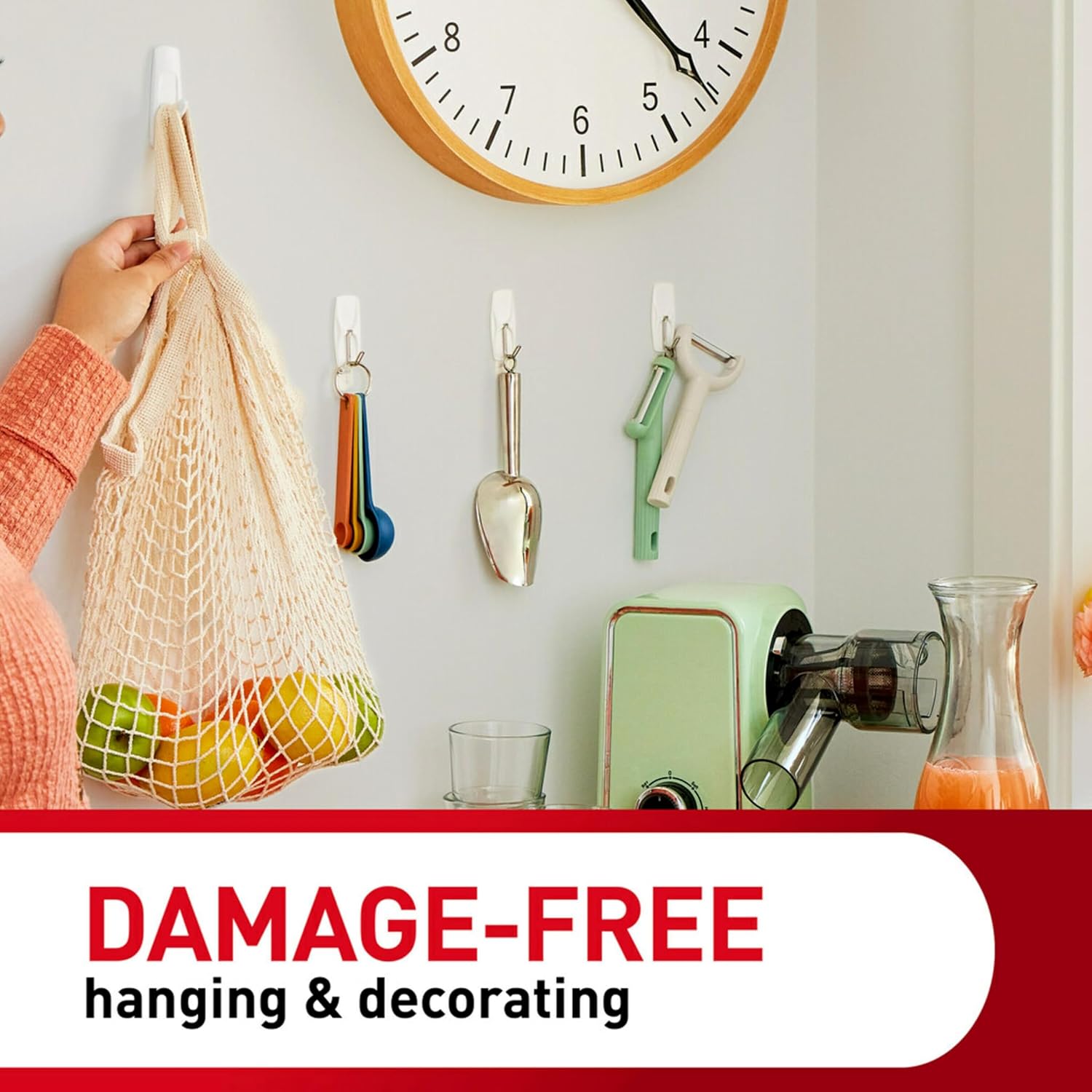 Command Large Utility Hooks. 7-Hooks. 12-Strips. Organize Damage-Free - Image 7