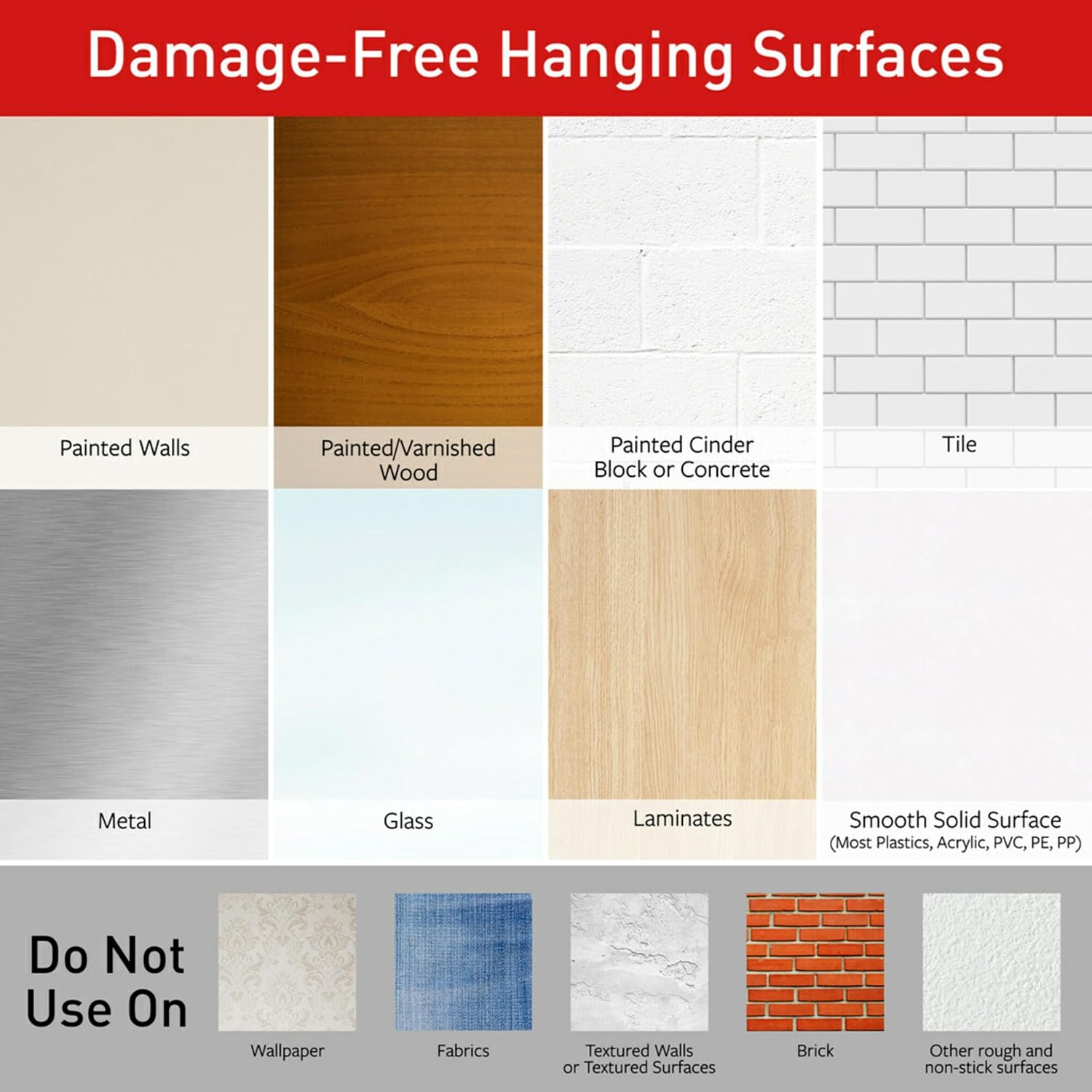 Command Medium Utility Hooks. 20 Hooks and 24 Strips. Damage-Free Hanging Wall Hook with Adhesive Strips. No Tools Great for Hanging Back to School Dorm Organizers. Holds up to 3 lb - Image 8